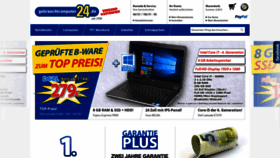 What Gebrauchtcomputer24.de website looked like in 2021 (2 years ago)