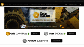 What Goldbullionaustralia.com.au website looked like in 2021 (2 years ago)