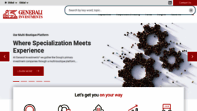 What Generali-investments.com website looked like in 2021 (2 years ago)