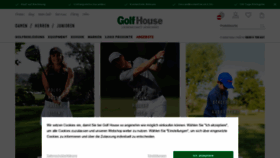 What Golfhouse.at website looked like in 2021 (2 years ago)