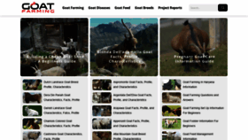What Goatfarming.in website looked like in 2021 (2 years ago)