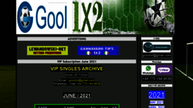 What Gool1x2.com website looked like in 2021 (2 years ago)
