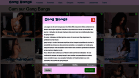 What Gang-bangs.fr website looked like in 2021 (2 years ago)