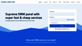 What Global-smm.com website looked like in 2021 (2 years ago)