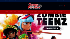 What Gamesparadise.com.au website looked like in 2021 (2 years ago)