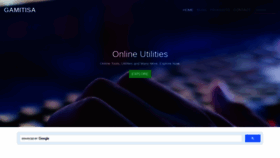 What Gamitisa.com website looked like in 2021 (2 years ago)
