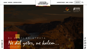 What Gaziantep.bel.tr website looked like in 2021 (4 years ago)