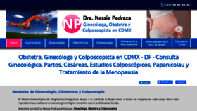 What Ginecologacolposcopistadf.com.mx website looked like in 2021 (2 years ago)