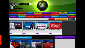 What Gamesxbox.org website looked like in 2021 (2 years ago)