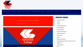 What Gc.edu website looked like in 2021 (2 years ago)