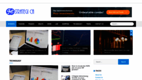 What Gestrategica.org website looked like in 2021 (2 years ago)