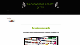 What Generadorescccam.info website looked like in 2021 (2 years ago)