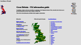 What Great-britain.co.uk website looked like in 2021 (4 years ago)