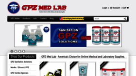 What Gpzmedlab.com website looked like in 2021 (2 years ago)