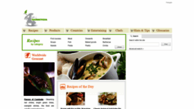 What Gourmetpedia.net website looked like in 2021 (2 years ago)