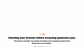 What Gomovies.cyou website looked like in 2021 (2 years ago)