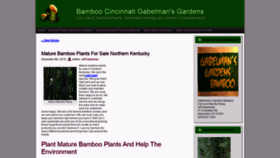 What Gabelmansgardens.com website looked like in 2021 (2 years ago)
