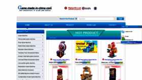 What Game-made-in-china.com website looked like in 2021 (2 years ago)