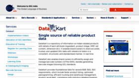 What Gs1datakart.org website looked like in 2021 (2 years ago)