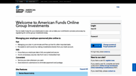 What Groupinvestments.americanfunds.com website looked like in 2021 (2 years ago)