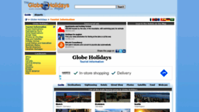 What Globeholidays.net website looked like in 2021 (2 years ago)