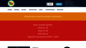 What Gyongyosisk.hu website looked like in 2021 (2 years ago)