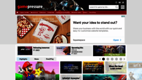 What Gamepressure.com website looked like in 2021 (2 years ago)