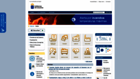 What Gobiernodecanarias.org website looked like in 2021 (2 years ago)