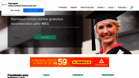 What Guiadacarreira.com.br website looked like in 2021 (2 years ago)