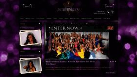 What Galaxypageantsuk.com website looked like in 2021 (2 years ago)