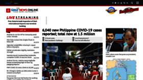 What Gmanews.tv website looked like in 2021 (2 years ago)