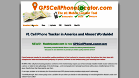 What Gpscellphonelocator.com website looked like in 2021 (2 years ago)
