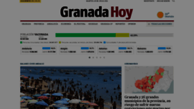 What Granadahoy.com website looked like in 2021 (2 years ago)