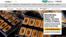 What Goldlineinternational.com website looked like in 2021 (2 years ago)