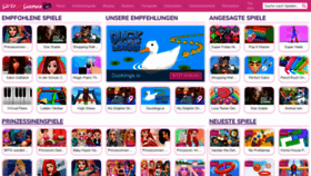 What Girlsgogames.de website looked like in 2021 (2 years ago)