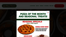 What Glassnickelpizza.com website looked like in 2021 (2 years ago)