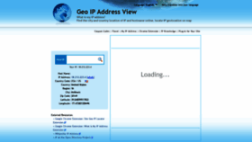 What Geoipview.com website looked like in 2021 (2 years ago)
