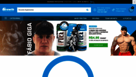 What Growthsupplements.com.br website looked like in 2021 (2 years ago)