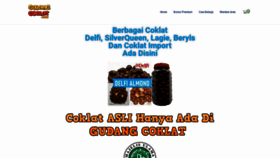 What Gudangcoklat.com website looked like in 2021 (2 years ago)