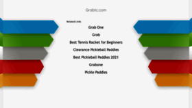 What Grabtc.com website looked like in 2021 (2 years ago)