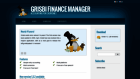 What Grisbi.org website looked like in 2021 (2 years ago)