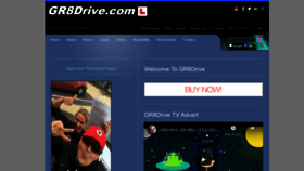 What Gr8drive.com website looked like in 2021 (2 years ago)