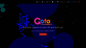 What Gota.io website looked like in 2021 (2 years ago)
