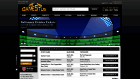 What Gamestub.com website looked like in 2021 (2 years ago)