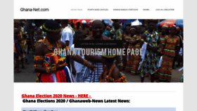 What Ghana-net.com website looked like in 2021 (2 years ago)