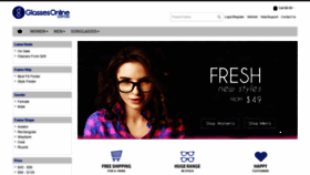 What Glassesonline.com.au website looked like in 2021 (2 years ago)