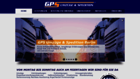 What Gps-umzug.de website looked like in 2021 (2 years ago)