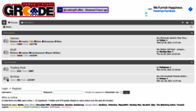 What Grcade.com website looked like in 2021 (2 years ago)