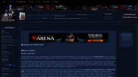 What Gta3.com website looked like in 2021 (4 years ago)