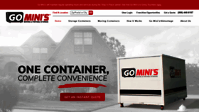 What Gominis.com website looked like in 2021 (2 years ago)